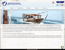 Tablet Screenshot of dolphintour.net